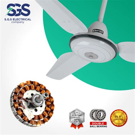 Ceiling Fan 56 Awami Deluxe Model Metal Blades 999 Copper And