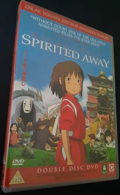 Dvd Spirited Away Disc Studio Ghibli Hayao Miyazaki