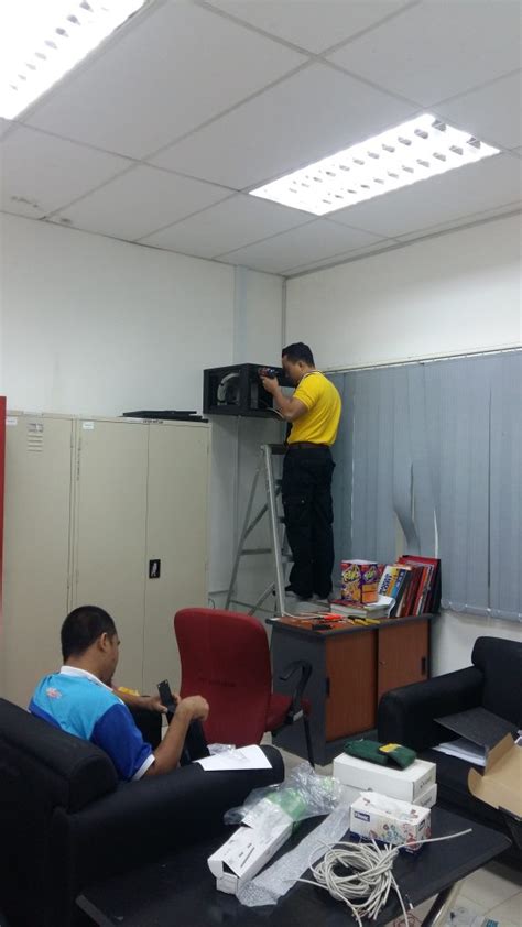 Utp Cat6 Installation Balai Bomba Ayer Hitam Johor Kurnia Ict