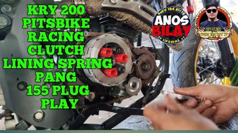 Kry Pitsbike Racing Clutch Lining Clutch Springs Installation