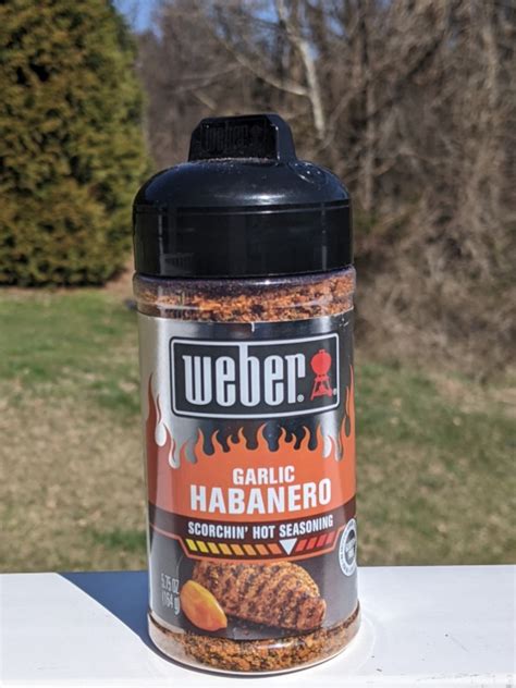 Weber Garlic Habanero Seasoning 575oz Each Best Spices Rubs