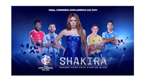 Shakira Presentar Un Show En La Final De La Conmebol Copa Am Rica Usa