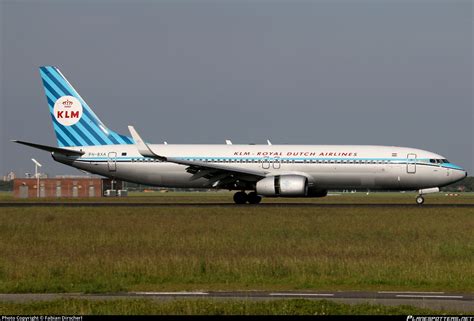 PH BXA KLM Royal Dutch Airlines Boeing 737 8K2 WL Photo By Fabian