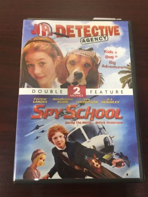 Jr Detective Agency Spy School Double Feature Dvd Preowned Ebay