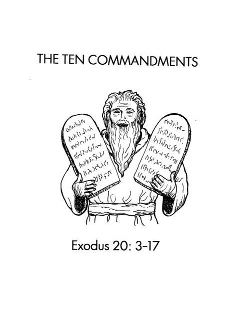 38 Best Ideas For Coloring 5th Commandment Coloring Page