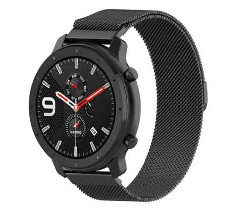 Xiaomi Amazfit GTR Milanese Band Zwart Smartwatchbanden Nl