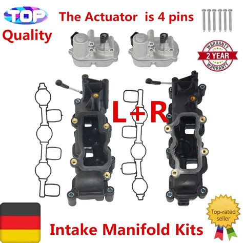 Intake Manifold Actuator For Audi A A Q Vw Touareg