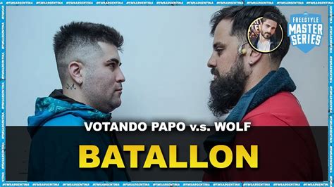 Batallon Votando Papo Vs Wolf Fms Argentina Jornada Youtube