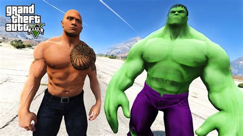 Dwayne Johnson Hulk