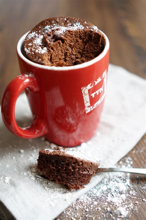 Chocolate Cake In A Cup In 3 Minutes