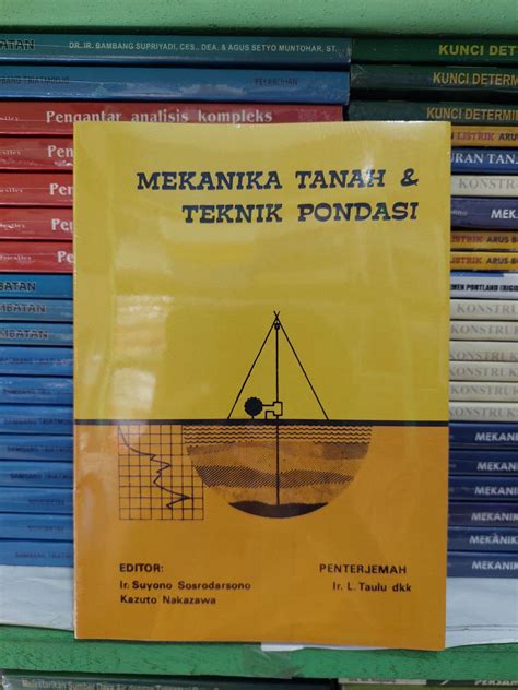 Mekanika Tanah Dan Teknik Pondasi Lazada Indonesia