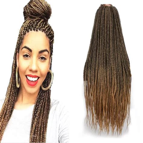 Buy Fengmei Box Braids Crochet Hair 22inch 7apcks Ombre Box Braids Crochet Braids Crochet Box