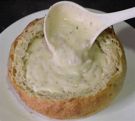 Easy To Make Clam Chowder In Bread Bowl