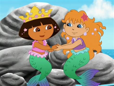 Image - Dora And Mariana Holding Hands.jpg | Mermaid Wiki | FANDOM ...