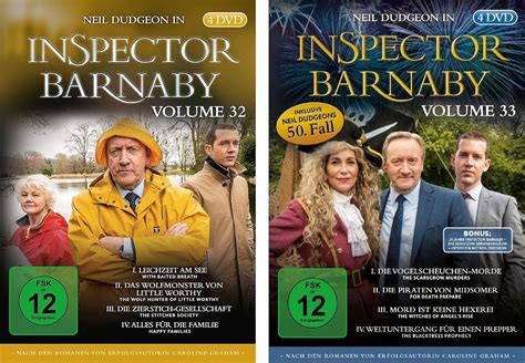 Inspector Barnaby Volume 32 33 Im Set Deutsche Originalware [8 Dvds] Amazon De Neil