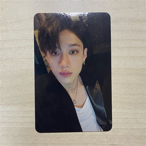 Stray Kids Bang Chan 5 Star Official Album Double Sided Photocard