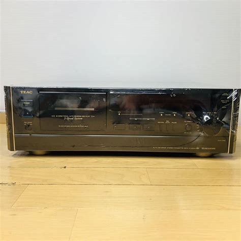 【目立った傷や汚れなし】格安スタート Teac ティアック カセットデッキ R 9000 3ヘッド オートリバース オーディオ 音響機材 V