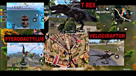 Pubg Mobile New Update In New Dinosaur Mode Gameplay In T Rex Youtube