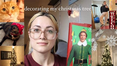 Decorating My Christmas Tree Youtube