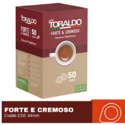 TORALDO CIALDE CaffÃ Toraldo Miscela Forte e Cremoso Cialde confezione