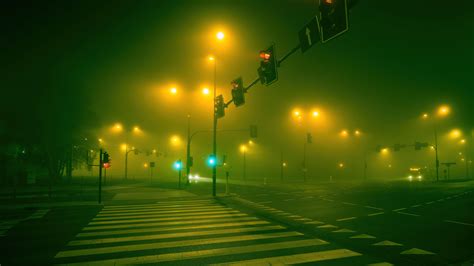 Green fog on Behance