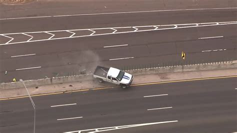 Truck Flips During Police Chase Youtube