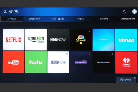 What Apps Are Available On Samsung Smart Tv