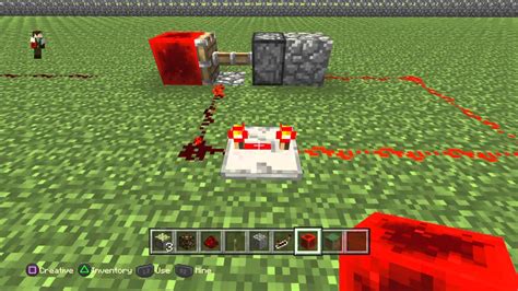 Minecraft Redstone Basics Flashing Lights Pistons And Repeaters