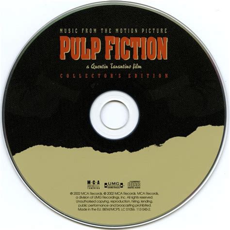 Audio Cd Audio Cd Pulp Fiction