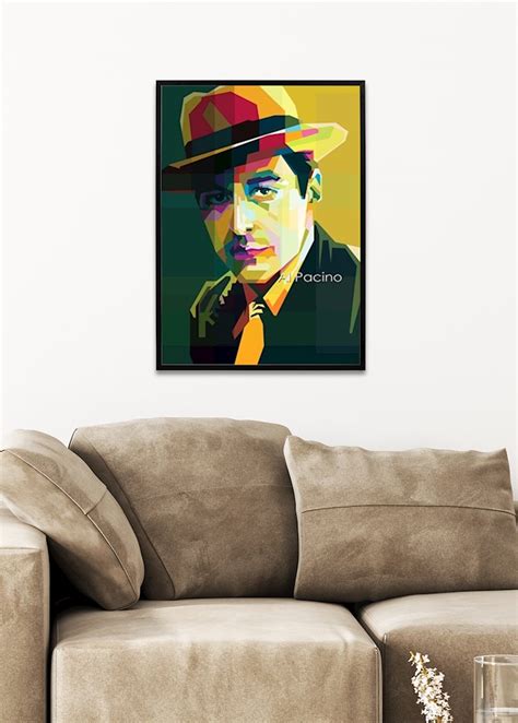 Al Pacino Pop Art Wpap Posters And Prints By Fariza Abdurrazaq Printler