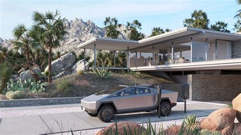 Form Is An Expandable And Detachable Pickup Camper For The Tesla