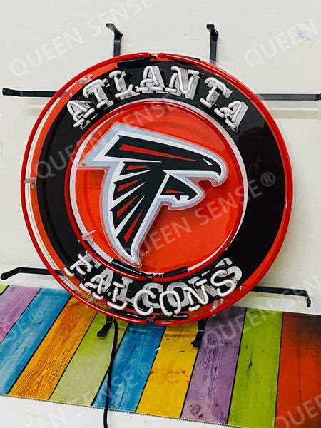 Atlanta Falcons Hd Vivid Neon Sign Lamp Light