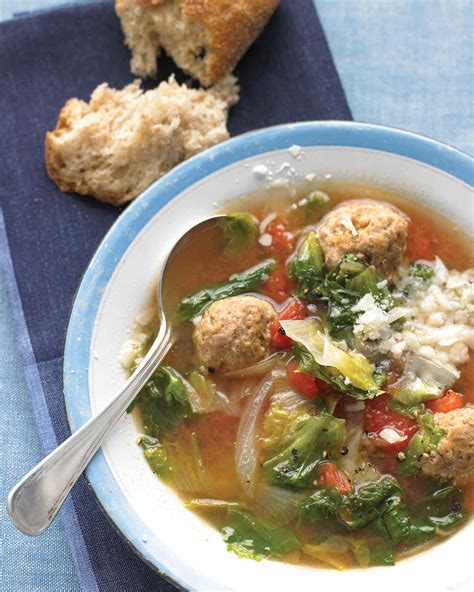 Meatball Soup Recipes | Martha Stewart