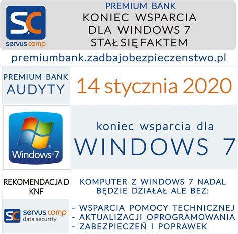 Koniec Wsparcia Dla Ms Windows Premium Bank