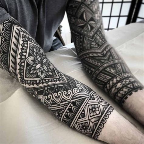 Ornamental Tattoo Artist Jack Peppiette Artwoonz