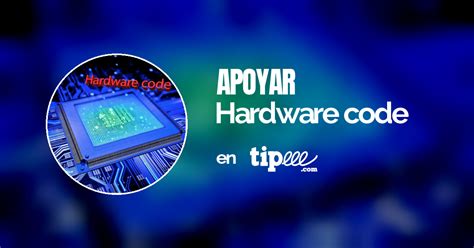 Hardware Code Tipeee