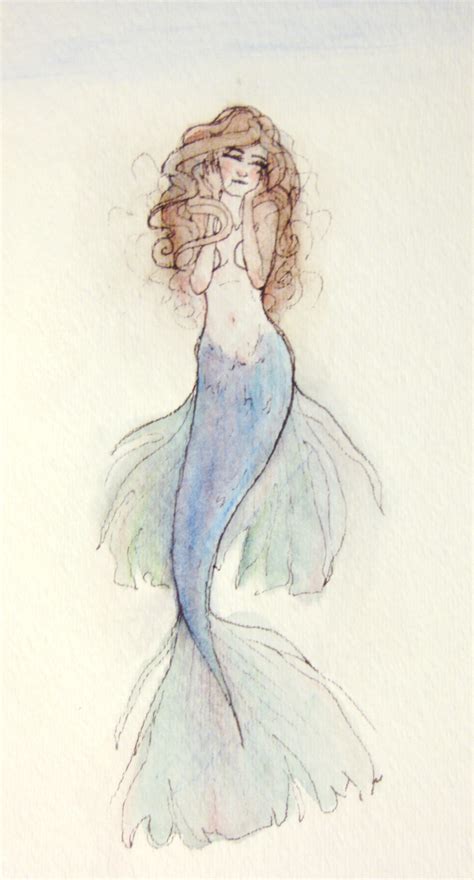 Watercolor Mermaid by Atlantistel on DeviantArt