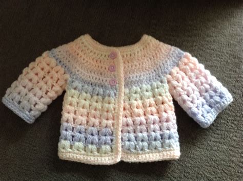 Brassière Gilet multicolore pastel Taille Naissance Mode Bébé par