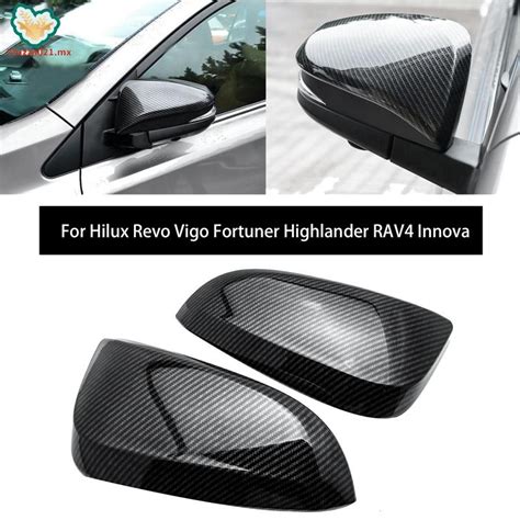 Fibra De Carbono Lateral Espejo Retrovisor Tapa Decoraci N Trim Para