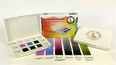 Colors Of Inspiration Half Pan Set Of Daniel Smith Artists Materials