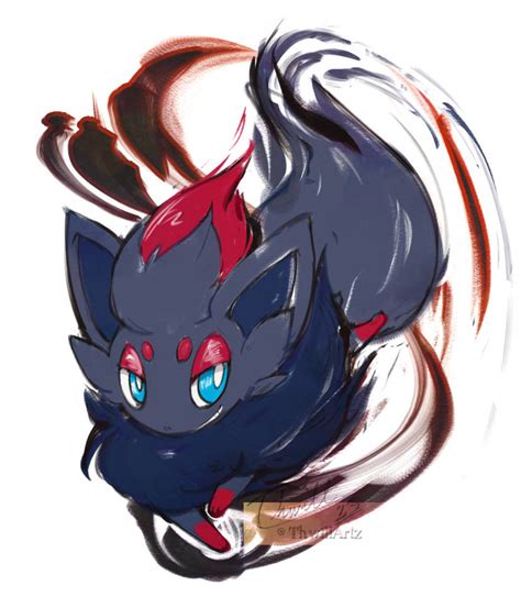 Zorua By Thwill On Deviantart