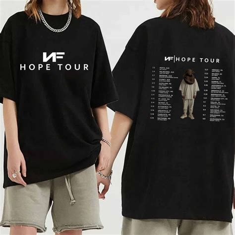 NF Rapper Hope Tour 2024 T Shirt NF Fan Gifts Shirt NF Hope Concert