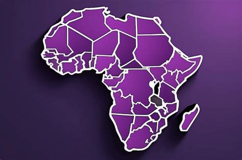Premium Photo Free Blank Map Of Africa