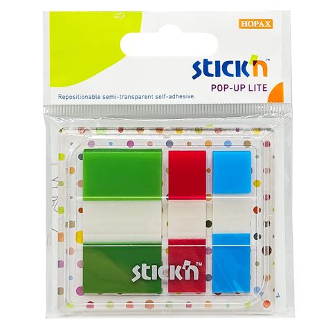 Index Autoadeziv Cu Dispenser STICK N Pop Up Lite