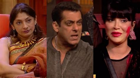 Bigg Boss 17 Jigna Vora Evicted Salman Khan Slams Khanzaadi Over This