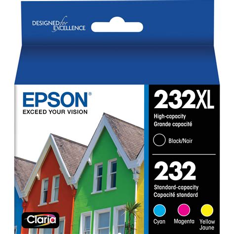 Epson Claria T232 Color T232XL Black CMYK Multi Pack