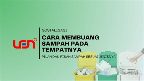 Sosialisasi Buang Sampah Sesuai Jenisnya YouTube