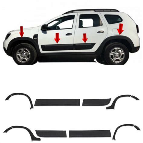 Kit Protectii De Aripi Si Usi Compatibil Dacia Duster Ii