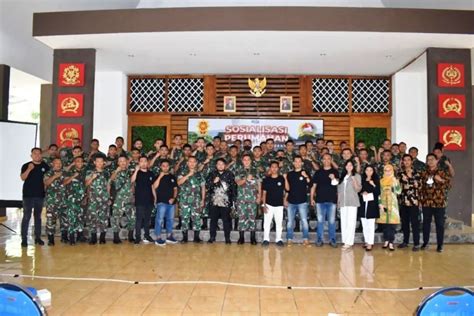 Brigif Raider Kostrad Terima Sosialisasi Perumahan Trenz Indonesia