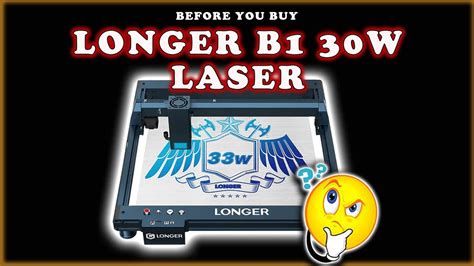 NEW Longer Laser B1 30w Cutter Engraver First Review And